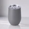 Термокружка Vacuum mug C1, soft touch, 370 мл, серая фото