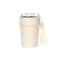 Термокружка вакуумная Monaco, 400 мл, бежевая фото