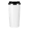 Термокружка вакуумная Portobello Palermo, 600 мл, глянцевая белая фото