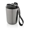 Термокружка вакуумная из переработанной стали XD Collection Cuppa, 380 мл, серебристая фото