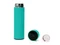 Термос Family Mark Led, soft touch, бирюзовый фото