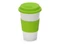 Оптом Термостакан фарфоровый с двойными стенками Toronto, зеленый / белый для нанесения логотипа или надписи Термостакан фарфоровый с двойными стенками Toronto, зеленый / белый фото