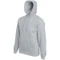 Толстовка мужская Fruit of the Loom Hooded Sweat, серая фото