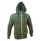 Толстовка худи на молнии JRC Las Vegas Man 280, зеленая фото