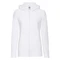 Толстовка женская Fruit of the Loom Ladies Lightweight Hooded Sweat, белая фото