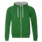 Толстовка мужская с капюшоном на молнии Stan 61, 260 гр/м2, зеленая фото