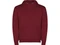 Толстовка мужская с капюшоном Roly Capucha, бордовая фото