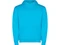 Толстовка мужская с капюшоном Roly Capucha, бирюзовая фото
