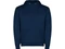 Толстовка мужская с капюшоном Roly Capucha, темно-синяя фото
