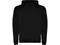 Толстовка мужская с капюшоном Roly Urban, черная фото