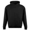 Толстовка Oversize Zip, 320 гр/м2, черная фото