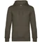 Толстовка с капюшоном унисекс B&C King, хаки фото
