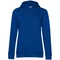 Толстовка с капюшоном женская B&C BNC Organic, ярко-синяя фото