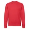 Свитшот с начесом Fruit of the Loom Classic Set-in Sweat, красный фото