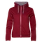 Толстовка женская с капюшоном на молнии Stan 19, 320 гр/м2, бордовая фото