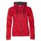 Толстовка женская с капюшоном на молнии Stan 19, 320 гр/м2, красная фото