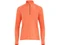 Толстовка женская с воротом на молнии Roly Melbourne, оранжевая фото