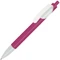 Оптом Ручка шариковая пластиковая Lecce Pen Tris, розовая / белая для нанесения логотипа или надписи Ручка шариковая пластиковая Lecce Pen Tris, розовая / белая фото