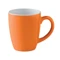 Кружка керамическая, 300 мл, оранжевая фото