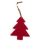 Украшение новогоднее Елочка, красное фото
