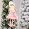 Украшение новогоднее «Рождественский ангел Свитс», розовое фото