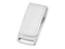 USB-флешка на 16 Гб Vigo с магнитным замком, серебряная/белая фото