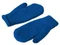 Варежки акриловые US Basic Dunant, синие фото