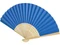 Оптом Веер Carmen, синий для нанесения логотипа или надписи Веер Carmen, синий фото