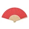 Оптом Веер из бамбука Fanny Paper, красный для нанесения логотипа или надписи Веер из бамбука Fanny Paper, красный фото