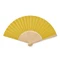 Оптом Веер из бамбука Fanny Paper, желтый для нанесения логотипа или надписи Веер из бамбука Fanny Paper, желтый фото