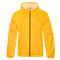 Ветровка унисекс Stan, желтая фото