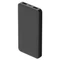 Внешний аккумулятор Polus на 10000 mAh, soft touch, черный фото