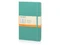 Записная книжка в линейку на резинке Moleskine Classic А5, бирюзовая фото