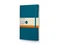 Записная книжка в линейку на резинке Moleskine Classic Soft А5, темно-бирюзовая фото