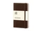 Записная книжка в линейку на резинке Moleskine Classic А5, коричневая фото