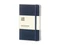 Записная книжка в линейку на резинке Moleskine Classic А5, синяя фото