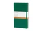 Записная книжка в линейку на резинке Moleskine Classic А5, зеленая фото