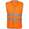 Жилет светоотражающий Reflector, оранжевый неон фото
