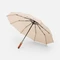 Зонт складной автоматический Cloudburst, бежевый фото
