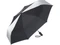 Оптом Зонт складной полуавтомат со светоотражающими клиньями Fare ColorReflex, черный для нанесения логотипа или надписи Зонт складной полуавтомат со светоотражающими клиньями Fare ColorReflex, черный фото