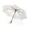 Зонт складной полуавтомат из rPET и древесины акации XD Collection Kaycey, d54 см, белый фото