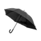 Зонт-трость полуавтомат асимметричный Portobello Dune, черный фото