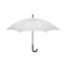 Зонт-трость полуавтомат 23-дюймовый, белый фото