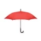 Зонт-трость полуавтомат 23-дюймовый, красный фото