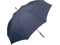 Зонт-трость полуавтомат бамбуковый Fare Okobrella, синий фото