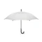 Зонт-трость полуавтомат ветрозащитный 23-дюймовый, белый фото