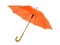 Оптом Зонт-трость полуавтомат «Радуга», оранжевый для нанесения логотипа или надписи Зонт-трость полуавтомат «Радуга», оранжевый фото