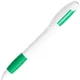 Ручка шариковая пластиковая Lecce Pen X-5, белая / зеленая - фото № 1