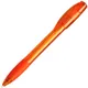 Ручка шариковая пластиковая Lecce Pen X-5 Frost, фростированная оранжевая - фото № 1