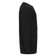 Футболка мужская Fruit of the Loom Super Premium Long Sleeve 205, черная - фото № 3